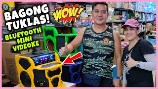 BAGONG TUKLAS NA BLUETOOTH MINI VIDEOKE DITO MO LANG MABIBILI SA QUIAPO  PART 2 [upl. by Takken]