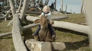 Auf Entdeckungstour des Erlebnisspielplatzes Wispile in Gstaad [upl. by Jordans]