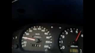 Nissan Almera 16 acceleration 0120 [upl. by Kendrick]