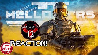 REACTION HELLDIVERS 2 RAP by JT Music  quotTo Liberty and Beyondquot [upl. by Haggerty651]