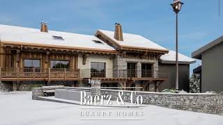 NEW CHALET NEAR THE SKI LIFTS  Luxury home for sale [upl. by Sell]