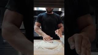 dscott delucas pizza Gotta love playing with dough [upl. by Leitman]