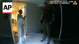 Bodycam video Illinois deputy fatally shoots Sonya Massey a Black woman who called 911 [upl. by Runck]