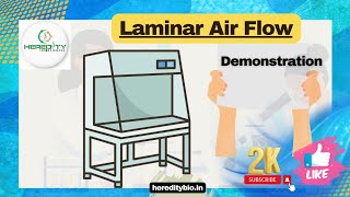 Laminar Air Flow Demonstration Heredity Biosciences [upl. by Yettie118]