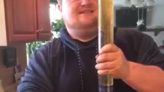 World record fastest beer chug  2 beers in 1 second with the Bierstick [upl. by Lizbeth119]