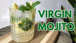 Classic Mojito Mocktail NonAlcoholic Cocktail Easy and Delicious Recipe Best Summer Drink [upl. by Gunn]