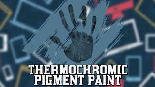 Thermochromic Pigment Paint [upl. by Nauwtna762]