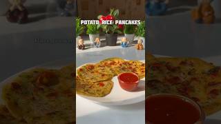 Recipe of Potato Rice Pancakes shorts recipe healthy food [upl. by Frentz990]