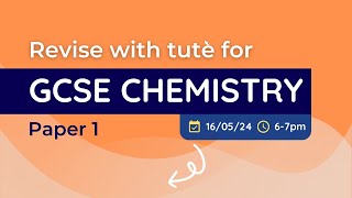 GCSE Chemistry Revision  Paper 1  Livestream [upl. by Klecka978]