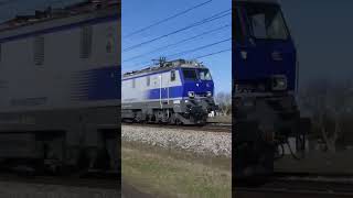 ep09 express intercity train zug trainspotting kolej railway pkp kolej vlak rail epoka [upl. by Annaitsirhc]