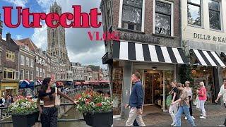 Amsterdam’a Yakın Yerler Serisi Utrecht VLOG🧡🏘️  Ilgaz Cinsdemir [upl. by Ihana494]