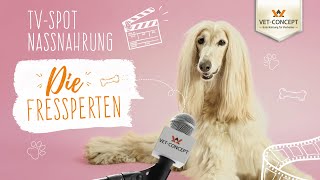 TV Spot 2021 Nassfutter  Die Fressperten  VetConcept [upl. by Einallem]