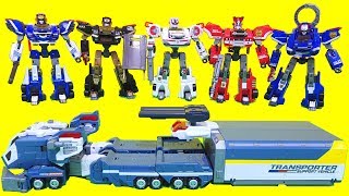 토미카 드라이브헤드 로봇 총출동 트랜스포터 가이아 장난감 합체 トミカ Tomica Drive Head Robot Toys [upl. by Edette]