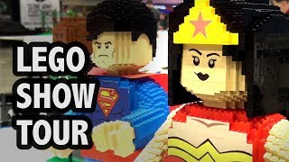 Guided Tour of BrickFair Alabama 2018 LEGO Convention [upl. by Baese436]