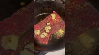 How to make your venison steak taste like a steak with zero “gamey” flavor meat steak hunting [upl. by Ahcsat]