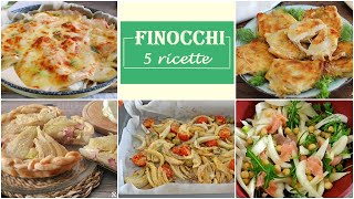 Hai dei FINOCCHI  ECCO 5 RICETTE PER PREPARLI Ricette facili con i finocchi La cucina di Rita [upl. by Enirhtak]