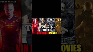 Top 10 Great Vin Diesel movies list movie actionmovies trending actionthriller [upl. by Ahsaercal]