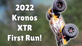 2022 Team Corally Kronos XTR Electronics and First Run Small Problem [upl. by Nnylatsyrk]