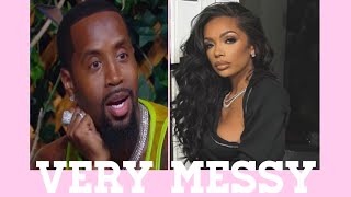 Erica Mena amp Safaree Samuels Drama  Assaults Him amp Lots Of Claims Of Abuse ericamena [upl. by Enellek]