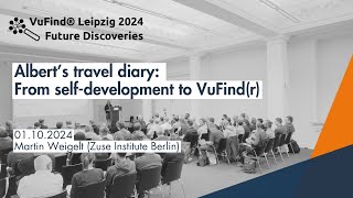 VuFind® Leipzig 2024 Future Discoveries Alberts travel diary From inhouse development to VuFind® [upl. by Phillida]