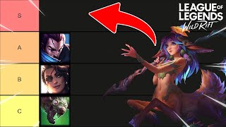 WILD RIFT Tier List Patch 51a  VIEGO RELEASE amp ASSASSINS NERFED [upl. by Niahs722]