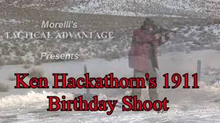 Ken Hackathorns 1911 Birthday Shoot [upl. by Casimire623]