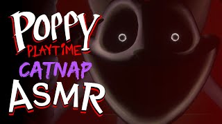 ASMR VRC Poppy playtime Chapter 3  Catnap puts you to sleep No talking Breathing sounds [upl. by Chiles]