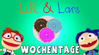 Wochentage lernen mit Lilli und Lars  Eselsbrücken für die ganze Woche  Montag bis Sonntag [upl. by Reilamag]