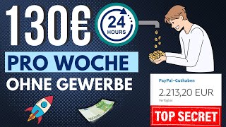 ZUSCHAUER VERDIENT 130â‚¬WOCHEðŸ•’ðŸ¤‘ðŸ’° Online Geld verdienen OHNE Gewerbe 2024 [upl. by Amalie]