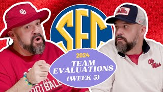 SEC Roll Call  Week 5  Team EvaluationsSo Far 2024 [upl. by Krystal]