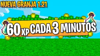 Nueva Granja de Experiencia Facil Minecraft Bedrock 121 [upl. by Nason]