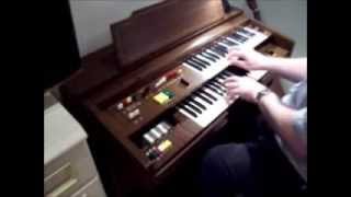 Yamaha A55 Electone quotStrangers in the Nightquot [upl. by Leterg865]