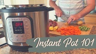 HOW TO USE AN INSTANT POT  FOR BEGINNERS  BEEF STEW [upl. by Rosemonde45]