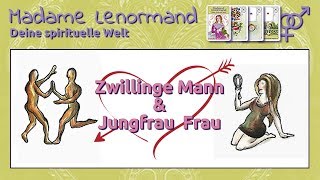 Zwillinge Mann amp Jungfrau Frau Liebe und Partnerschaft [upl. by Acessej]