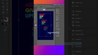 Simple trick for stunning shadow effect in Adobe Illustrator graphicdesign tutorials [upl. by Ordnassela880]