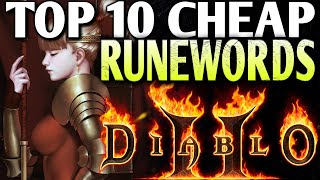 Top 10 Beginner AMAZON Runewords in Diablo 2 Resurrected [upl. by Saibot]