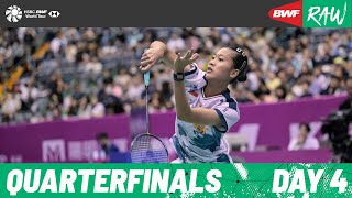 YONEX Taipei Open 2024  Day 4  Court 1  Quarterfinals [upl. by Grindle]