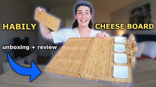 Unboxing  Review 3 in 1 Cheese Board [upl. by Kalbli531]