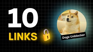 10 New Doge Unblocker Links  Unblocked Websites for School 2024  Doge link [upl. by Azila288]