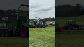 Fendttreffen Fendt 700 Vario Gen 7 und Fendt Katana [upl. by Glynias909]