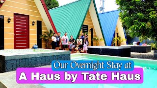 A Haus by Tate Haus Resort ahaus tatehaus resort overnight baliwag swimmingpool friends fun [upl. by Beauchamp]