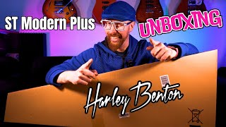 ST Modern Plus  Unboxing and 1st Impressions  Harley Benton [upl. by Kciredor478]