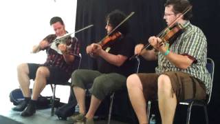 Quebecois Fiddle Workshop at Festival Mémoires et Racines [upl. by Dranek]