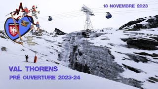 Val Thorens ouverture saison 2324 [upl. by Dlonyer]