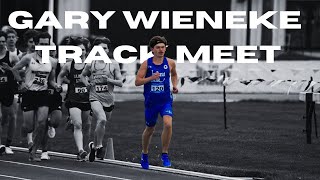 Gary Wieneke Track Meet  Steeple  track d1 trackandfield runner [upl. by Stacy]