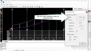 WaterNETCAD profile window [upl. by Sinnel]