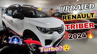 Renault Triber 2024 UPDATED😍  Triber 2024 Model  Shivansh Sharma vlog renault [upl. by Drawyeh]