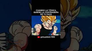 Cuando la toxica te pide la contraseña dbz humor fypシ゚viral [upl. by Siegfried905]