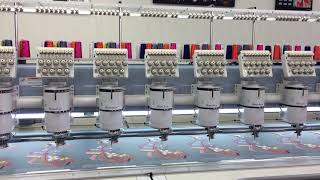 quotNEW MODELquot BARUDAN BEKSY920 Fast amp Reliable Embroidery Machine [upl. by Nerradal]