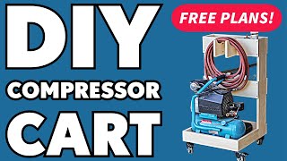 How to Make a DIY Compressor Cart [upl. by Derte]